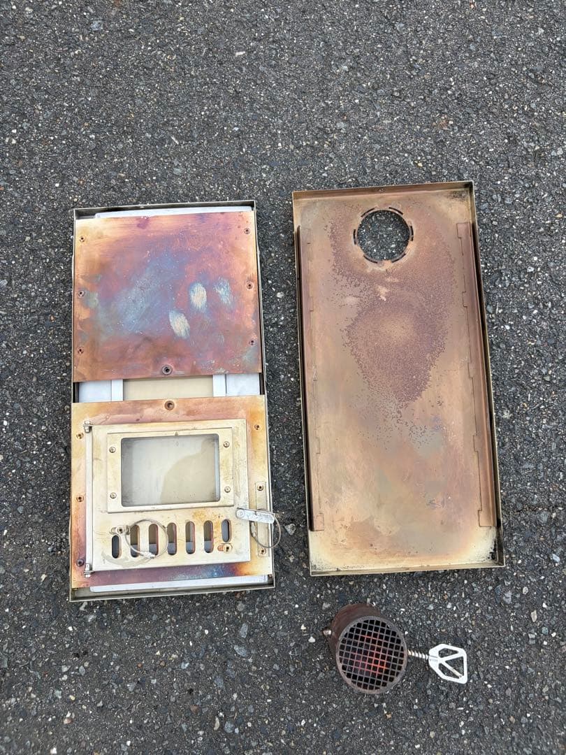 く*ん様 薪ストーブ 3f ul gear 軽量　一酸化炭素チェッカー付き