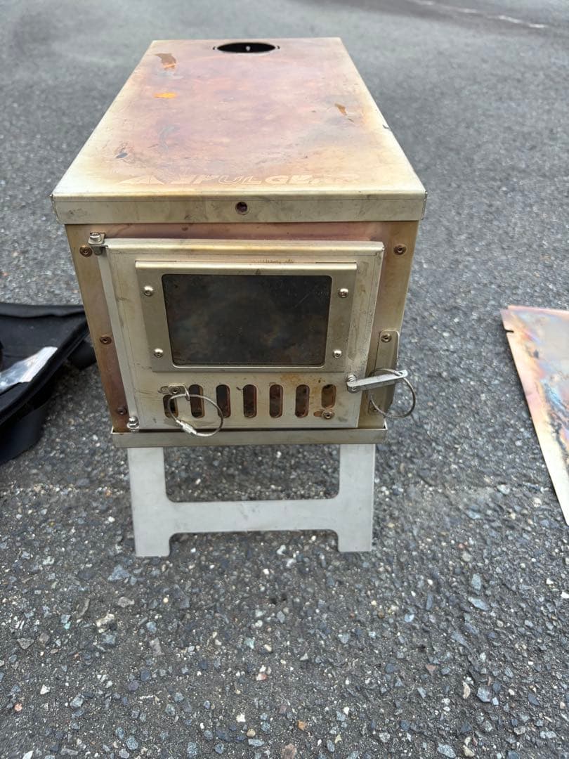 く*ん様 薪ストーブ 3f ul gear 軽量　一酸化炭素チェッカー付き