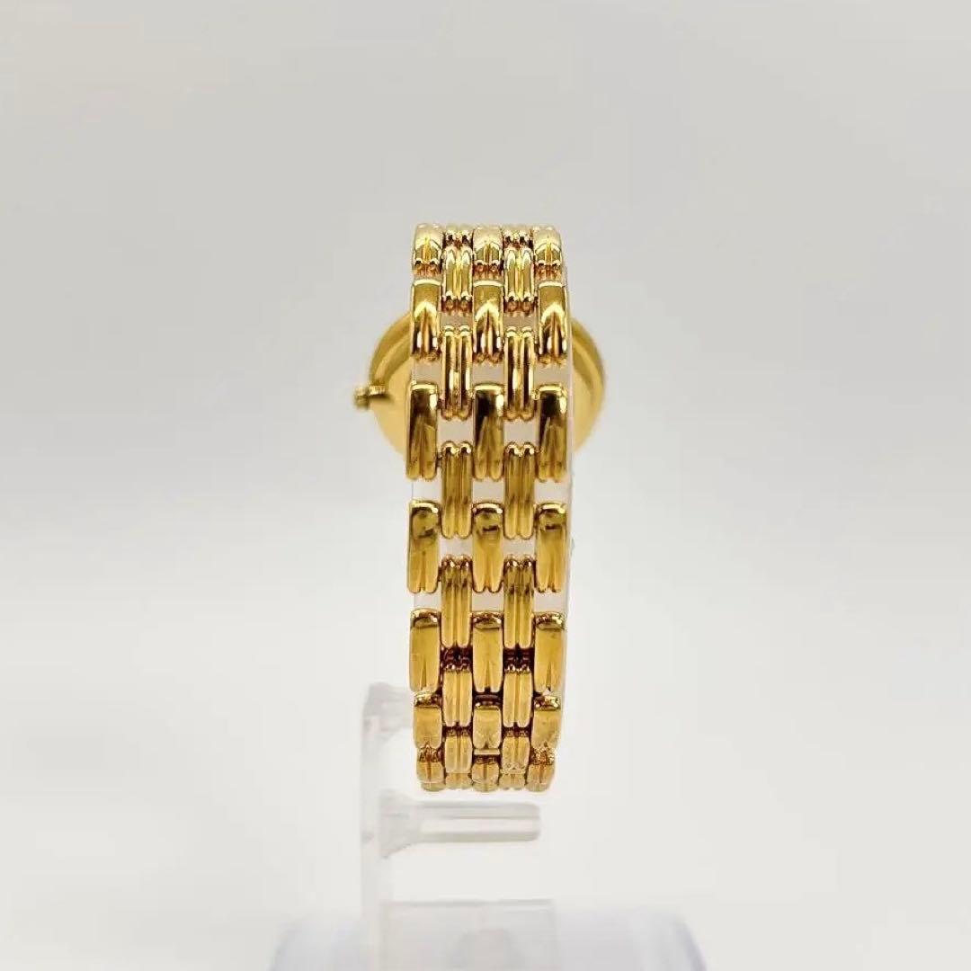 Christian Dior バギラ ブラックダイアル 金コーティング 腕時計