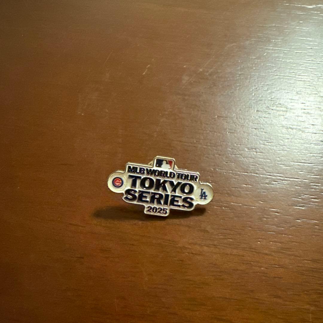MLB TOKYO SERIES 2025 非売品ピンバッジ 3個セット