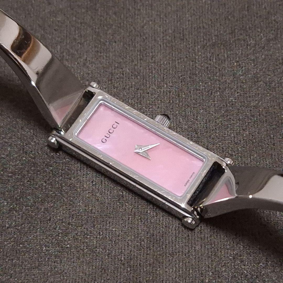価格交渉歓迎❗ ♥️電池交換済　GUCCI グッチ1500L ピンクシェル
