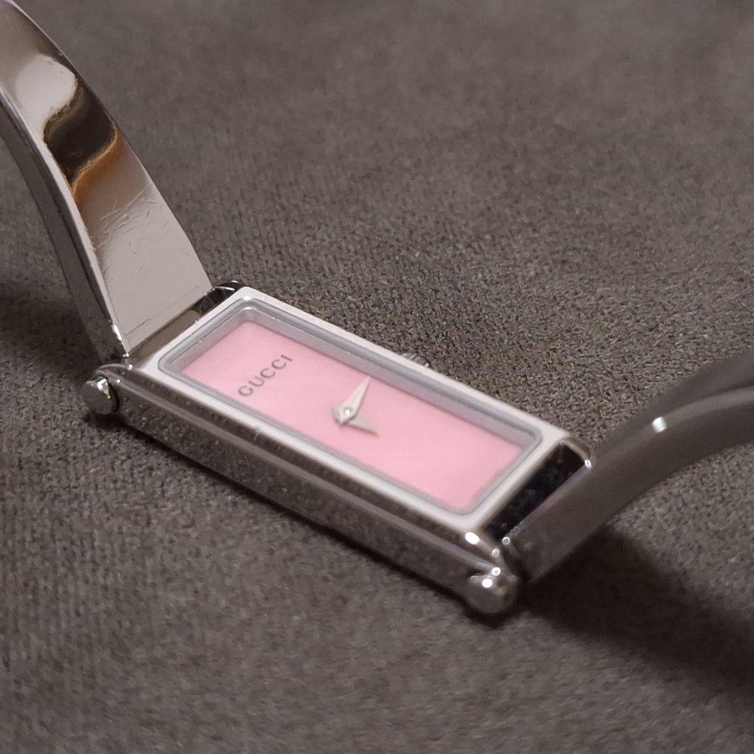 価格交渉歓迎❗ ♥️電池交換済　GUCCI グッチ1500L ピンクシェル