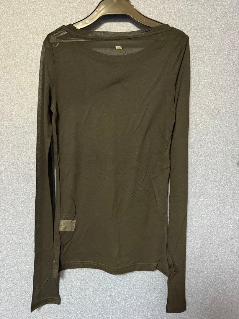 完売商品 新品未使用 anuans シアーロングスリーブT シャツ アニュアンス