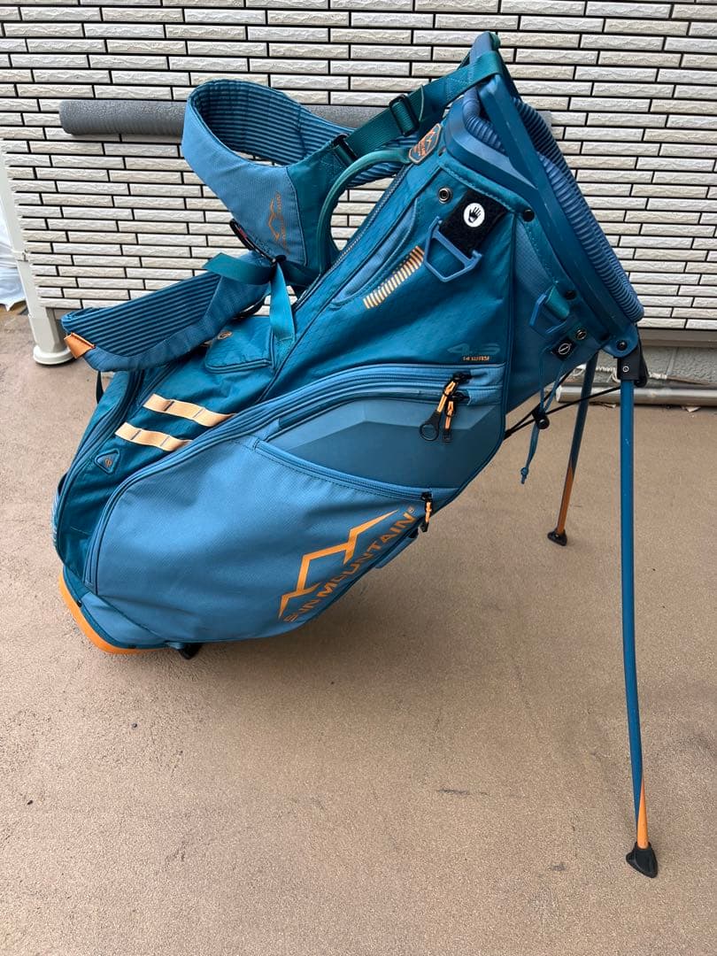 Sun mountain スタンド付きゴルフバッグ 口枠14分割