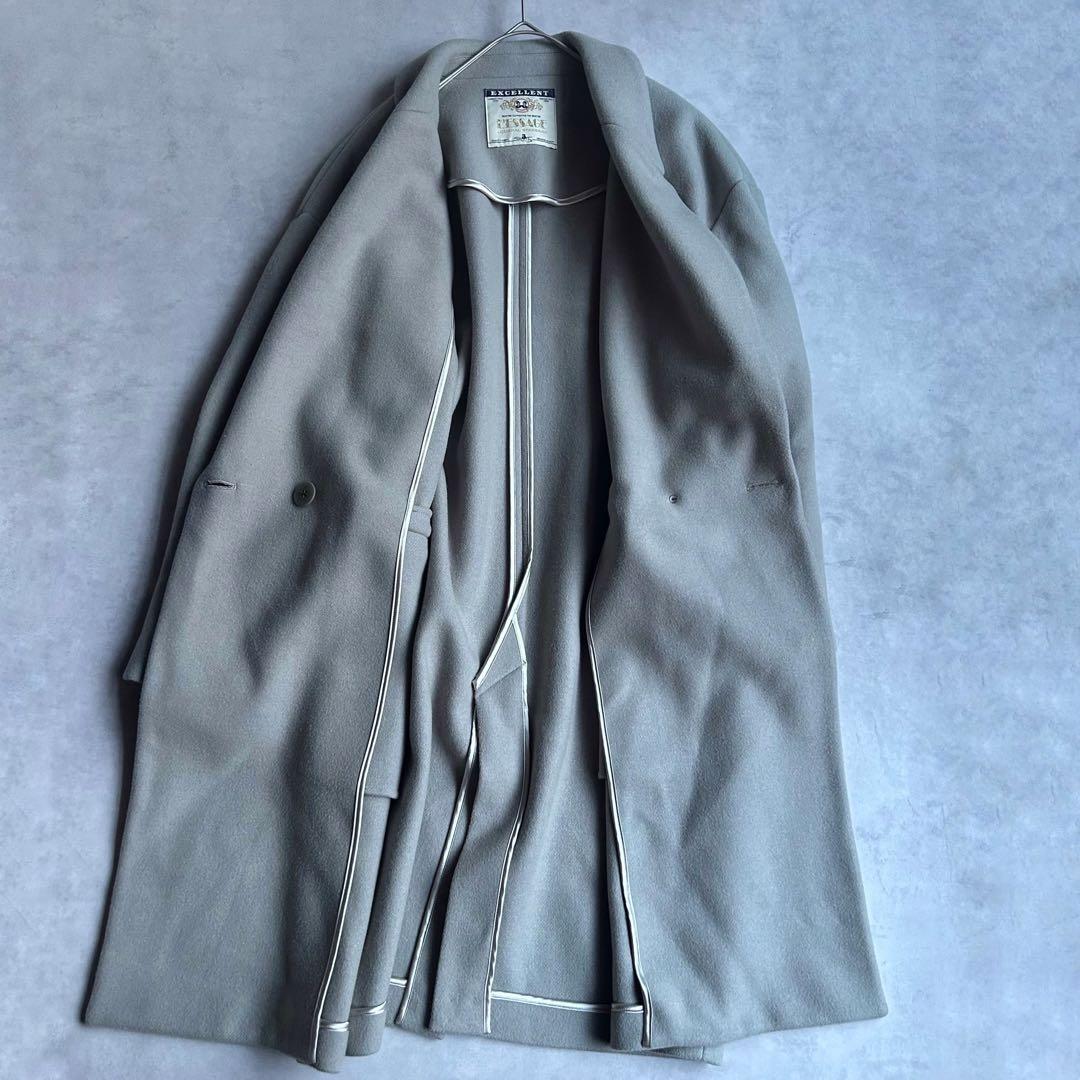 ジャーナルスタンダードレサージュ メルトンウール チェスターコート ロング