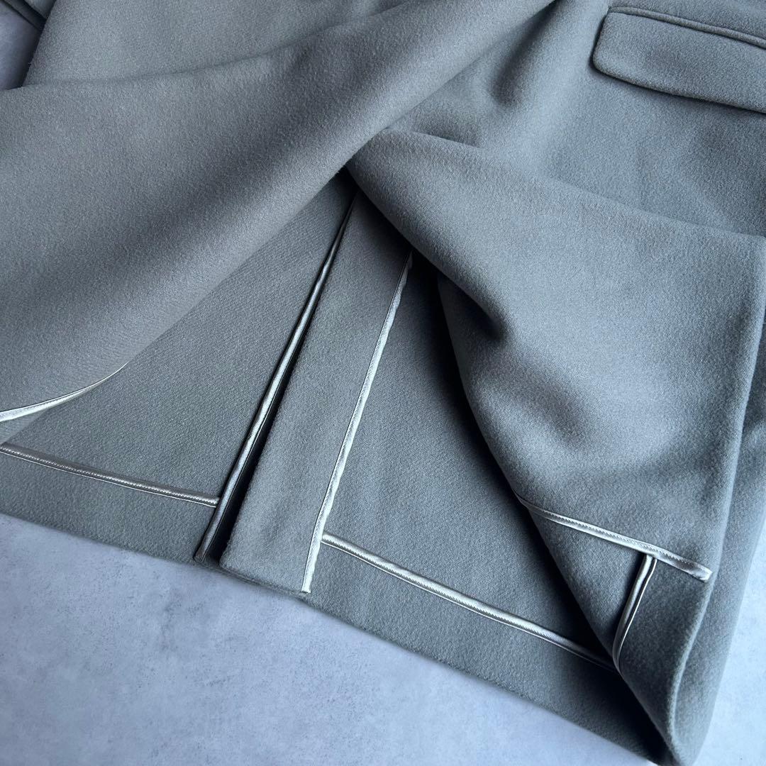 ジャーナルスタンダードレサージュ メルトンウール チェスターコート ロング