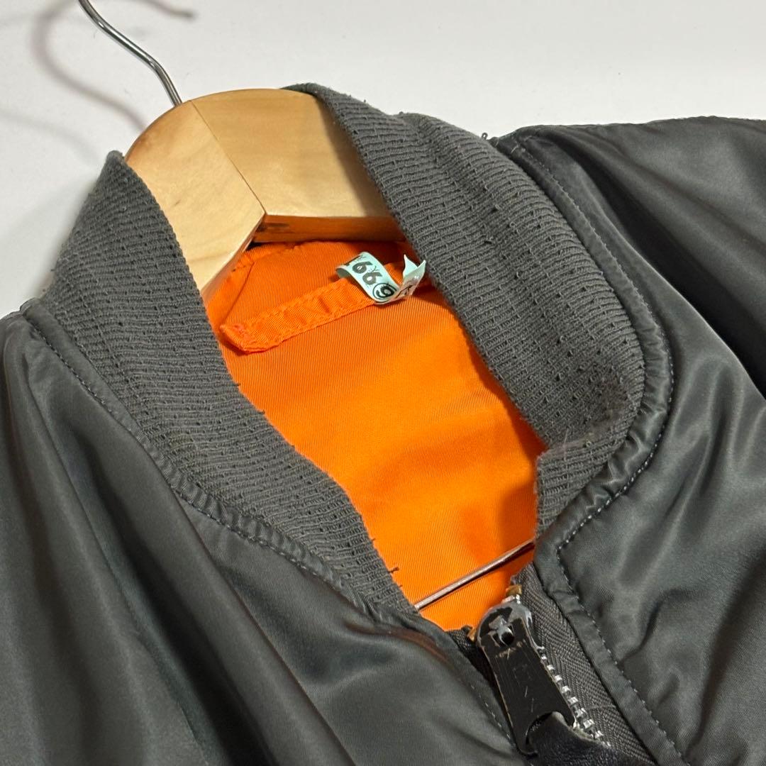 ALPHA　アルファ　MA-1　カーキ　サイズL