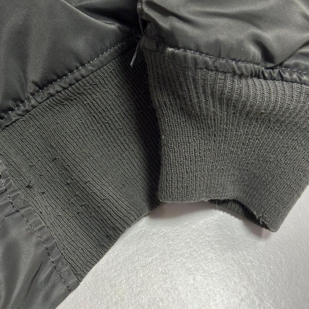 ALPHA　アルファ　MA-1　カーキ　サイズL