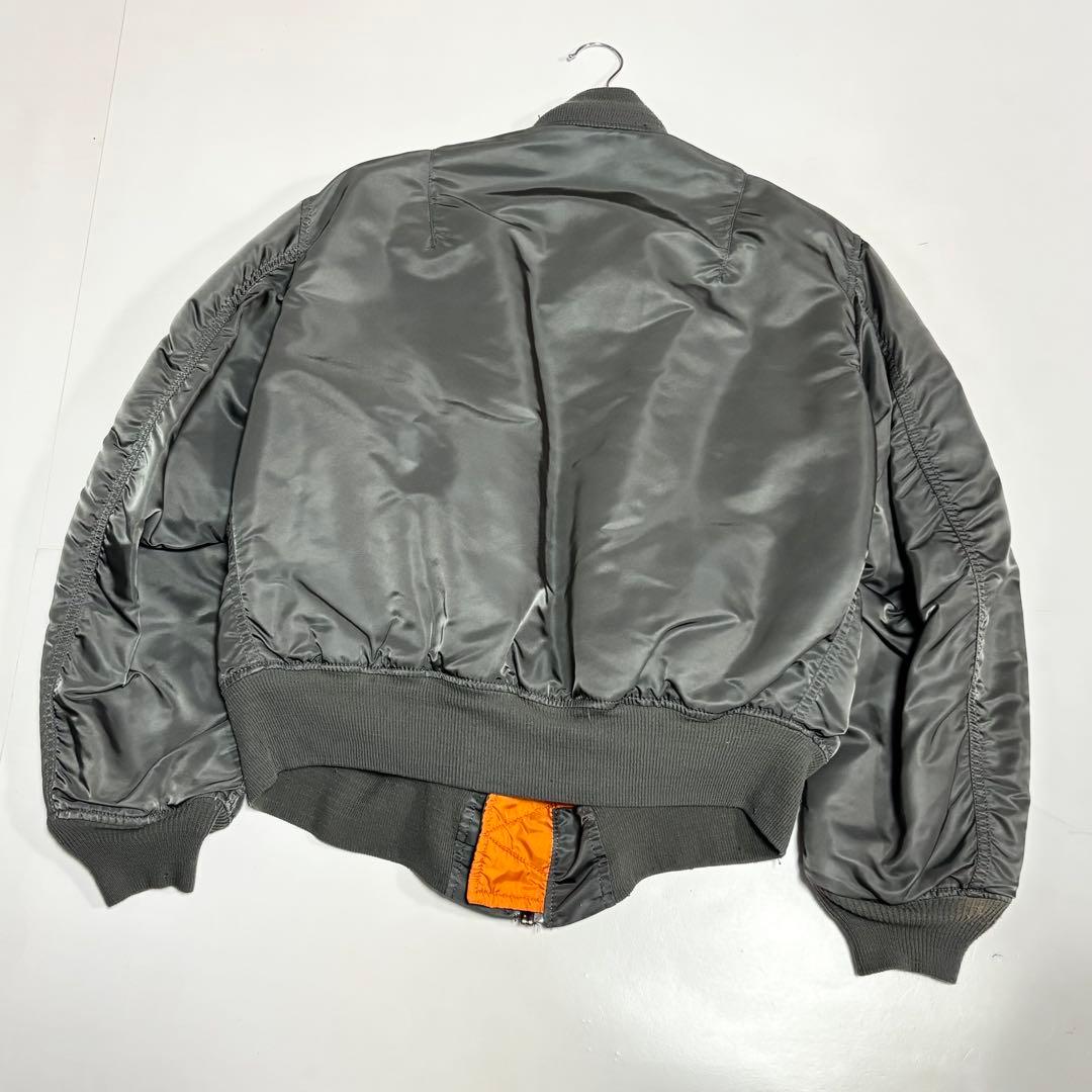 ALPHA　アルファ　MA-1　カーキ　サイズL