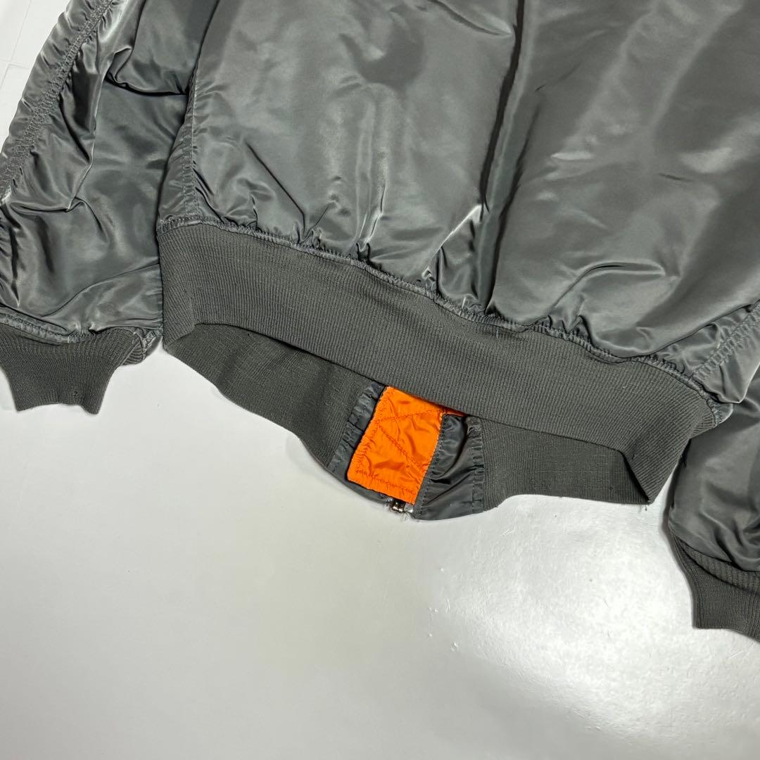 ALPHA　アルファ　MA-1　カーキ　サイズL