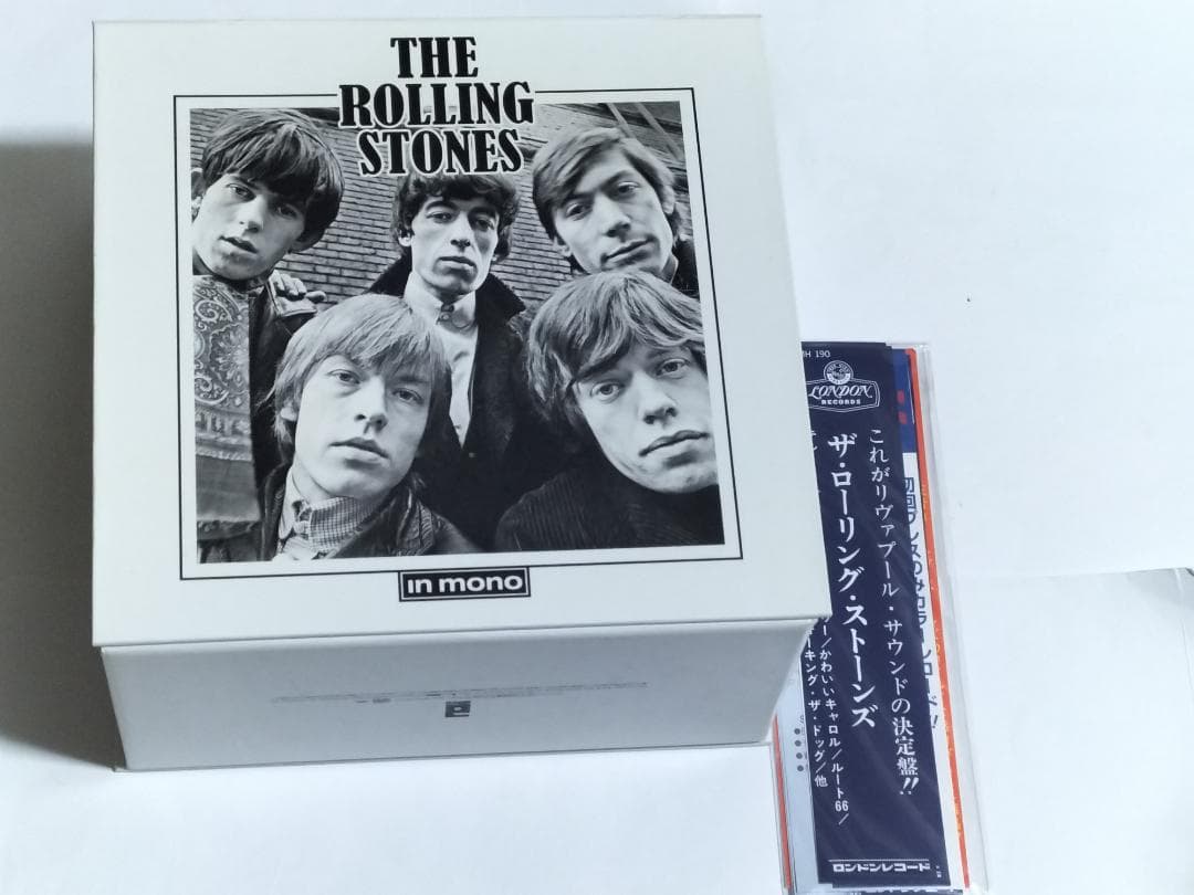 ザ・ローリング・ストーンズ MONO BOX 国内盤仕様 紙ジャケ仕様 LP帯付