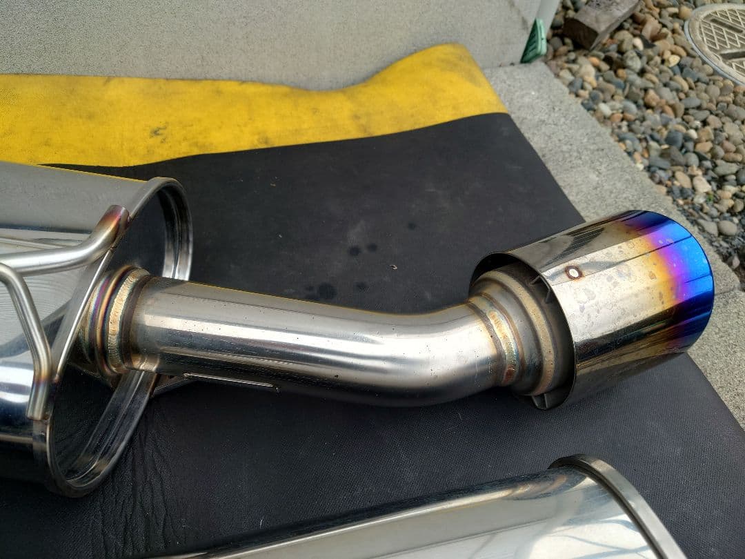 v37柿本改マフラー2本セット　スカイラインハイブリッド