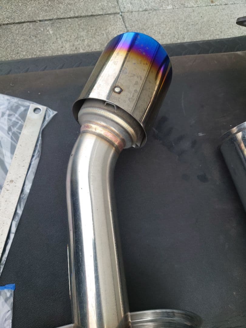 v37柿本改マフラー2本セット　スカイラインハイブリッド