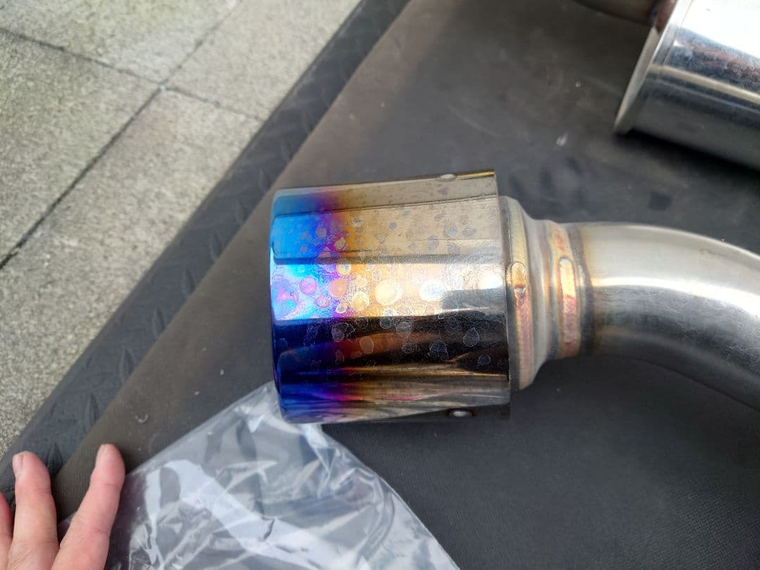 v37柿本改マフラー2本セット　スカイラインハイブリッド