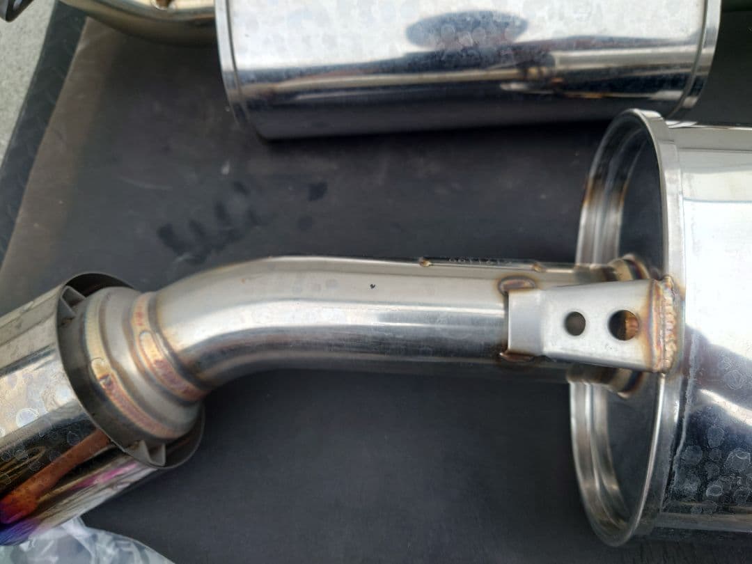 v37柿本改マフラー2本セット　スカイラインハイブリッド