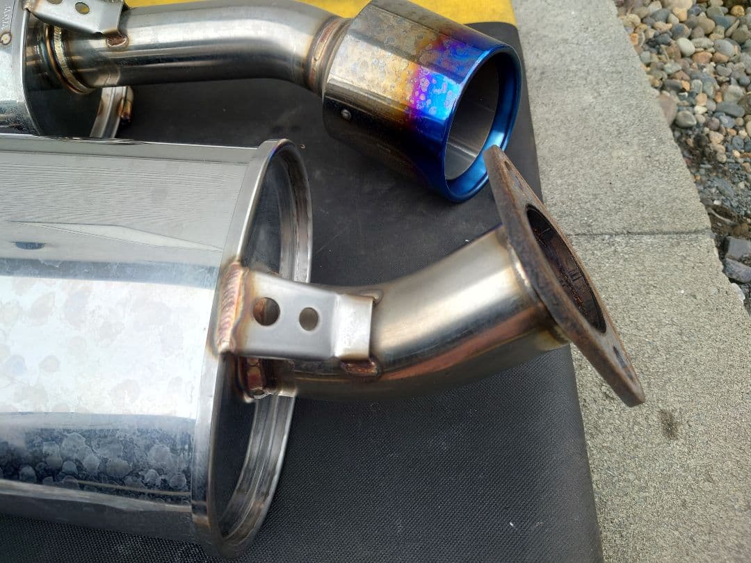 v37柿本改マフラー2本セット　スカイラインハイブリッド