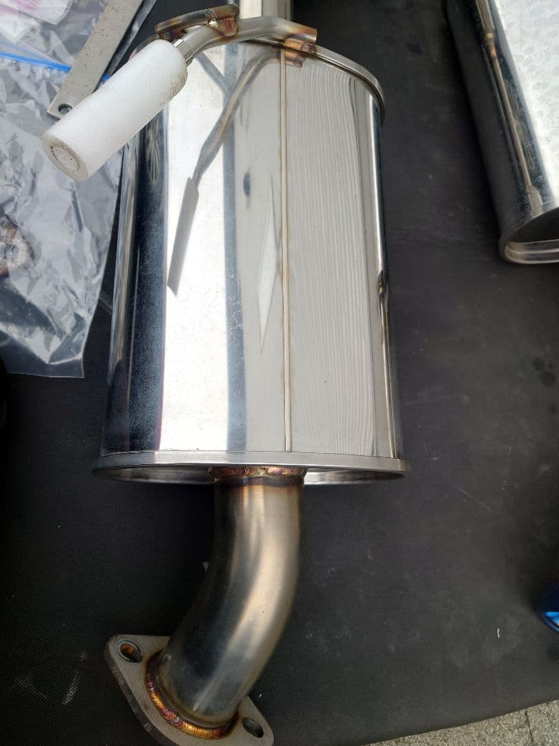 v37柿本改マフラー2本セット　スカイラインハイブリッド