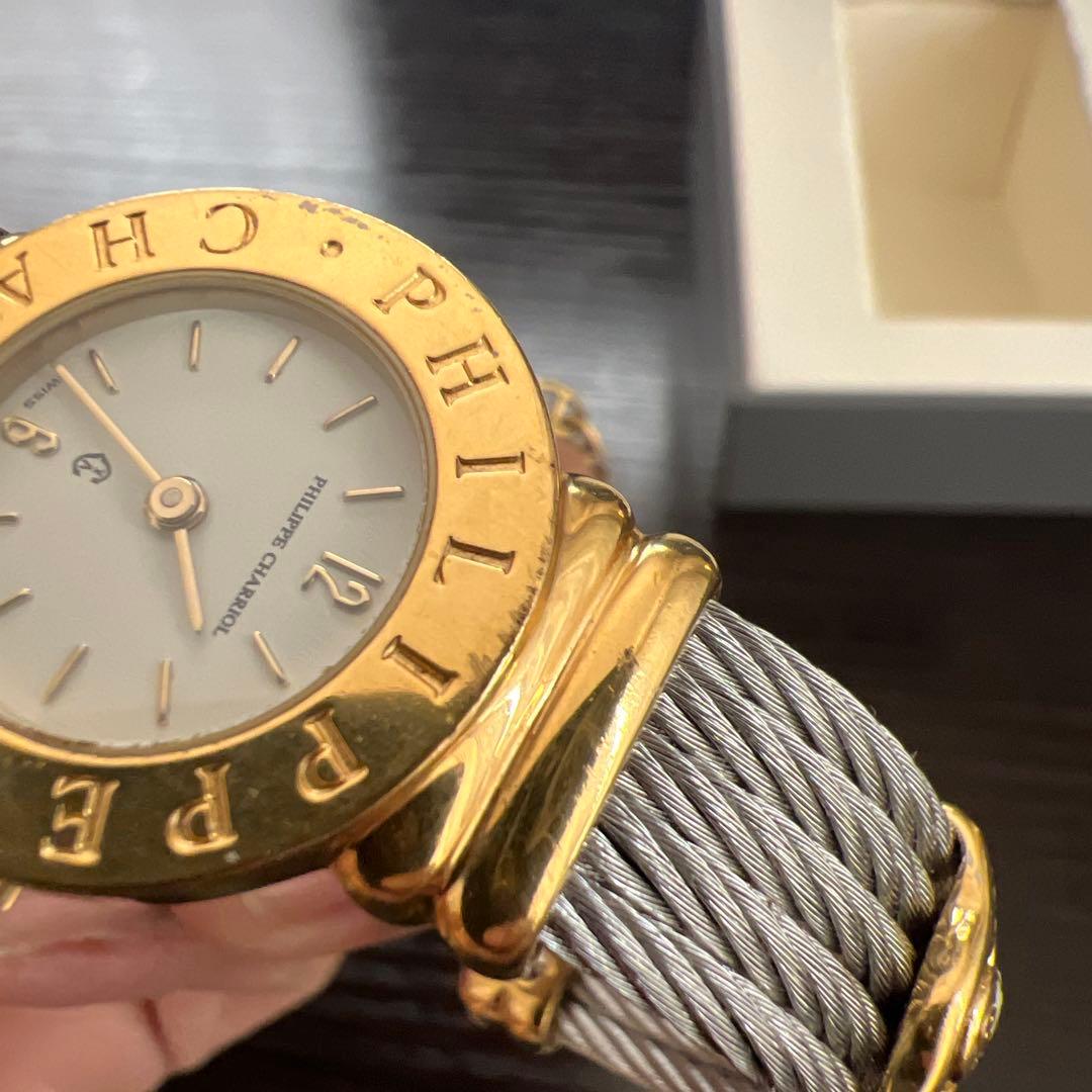 フィリップ・シャリオール サントロペ 腕時計 GP/SS レディース