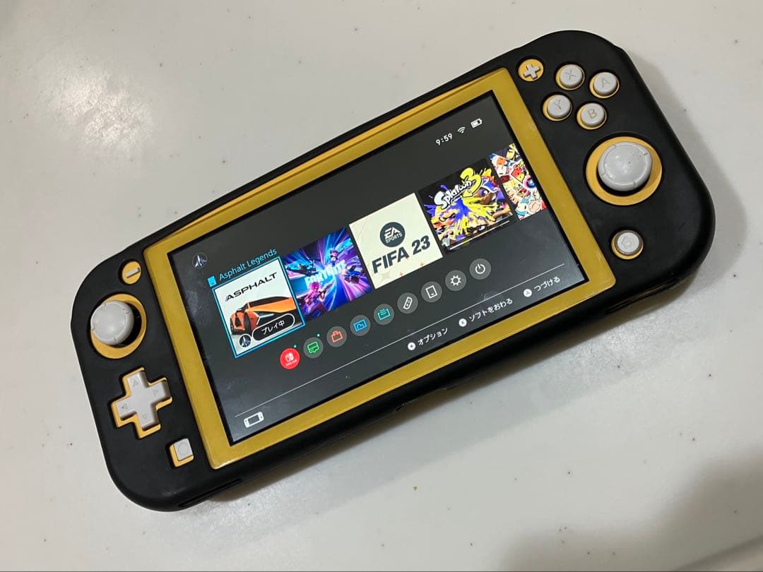 Nintendo Switch Lite イエロー 本体とカバー