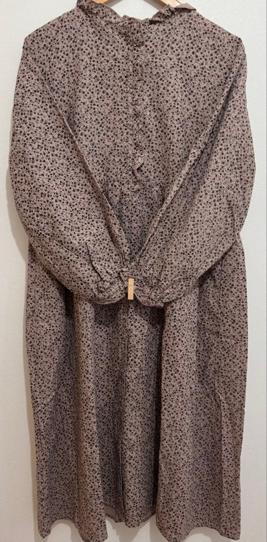 SM2⋈ 【Cross×Linen】フリルワンピース⋈Sサイズ