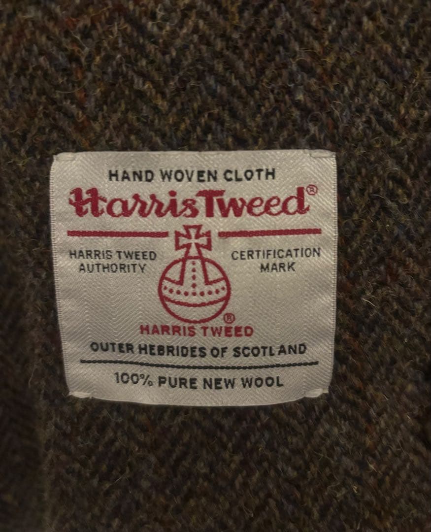 ハリスツイードのテーラードジャケット HARRIS TWEED