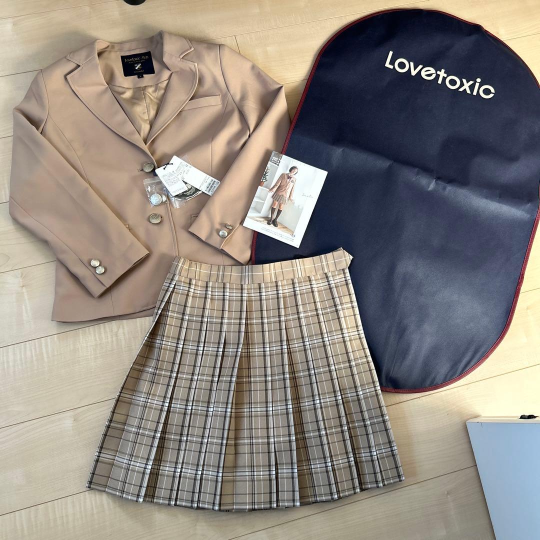 Lovetoxic ラブトキ　卒業式　卒服　ベージュ　160 新品　未使用　今期