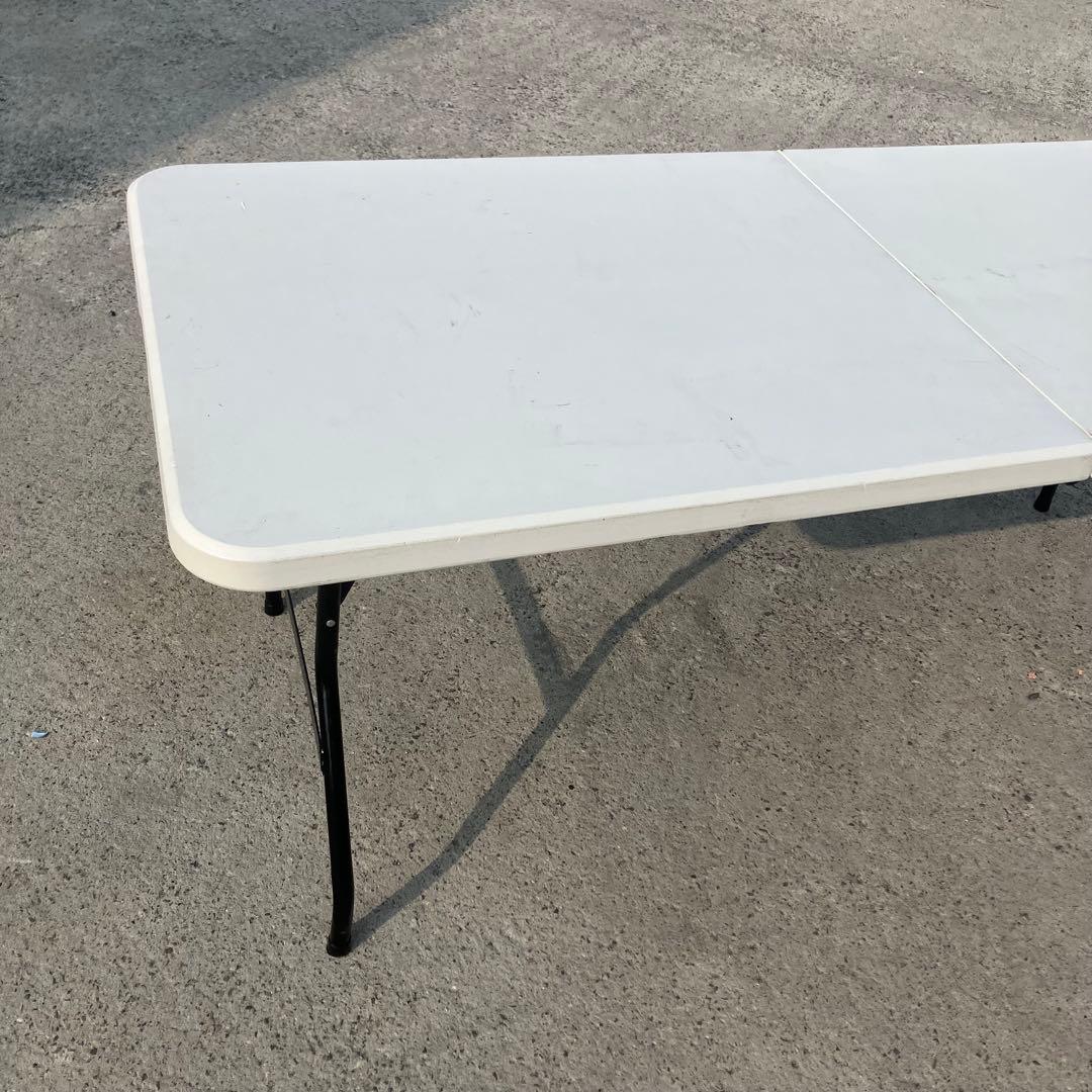 折りたたみ式 大型 アウトドアテーブル フォールディングテーブル 長机 レジャー