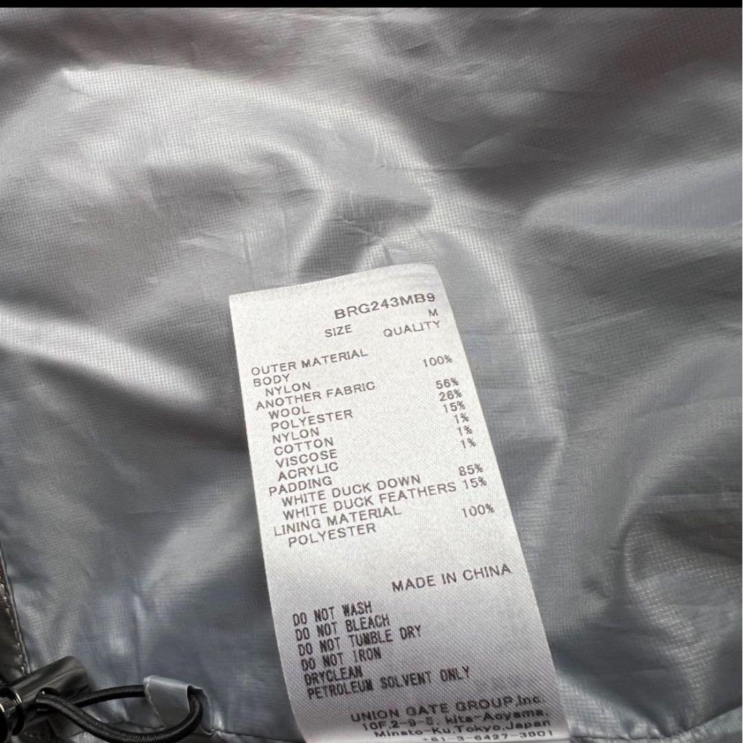 BRIEFING GOLF グレー ダウンベスト