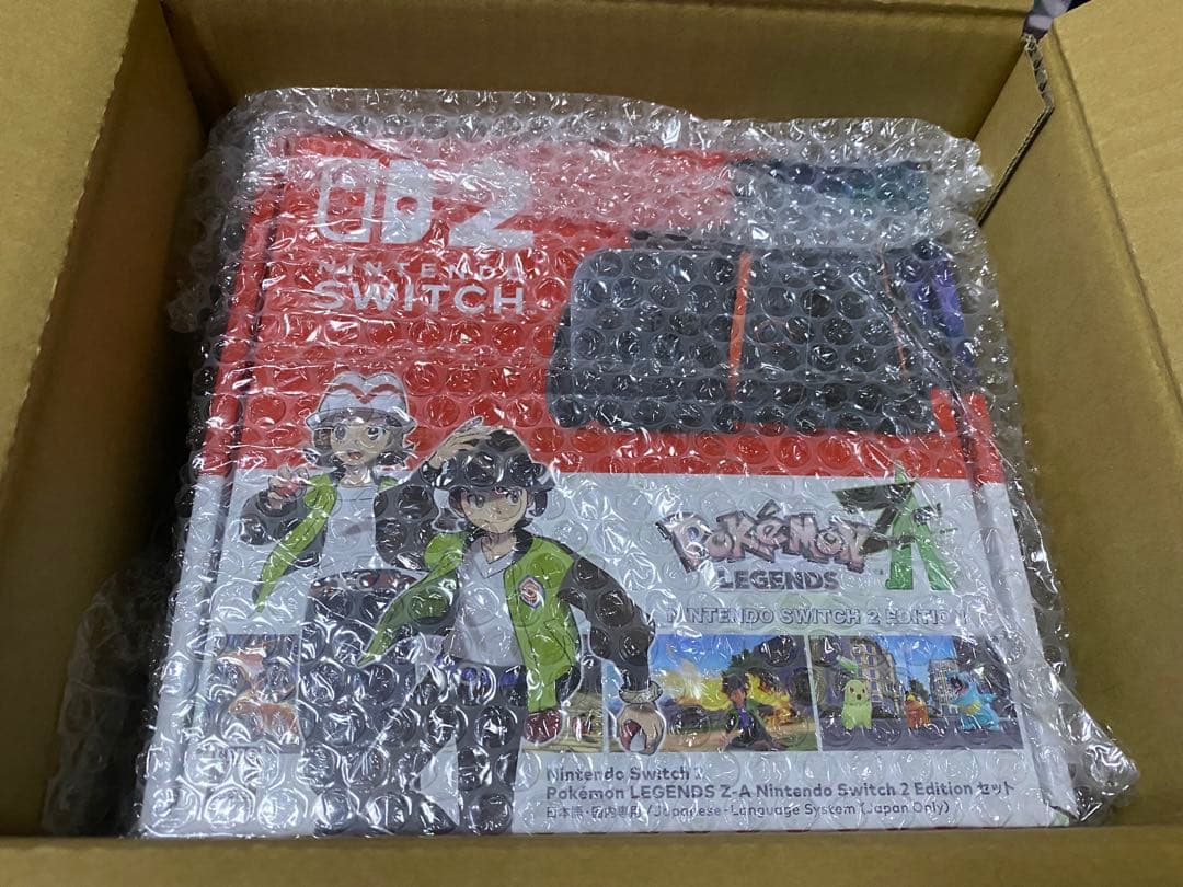 switch2　本体　ポケモンZA同梱版　ポケモンセンター早期特典付き