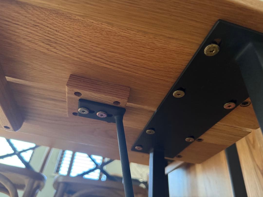 ☆値下げ☆ダイニングベンチ　オーク材　長椅子