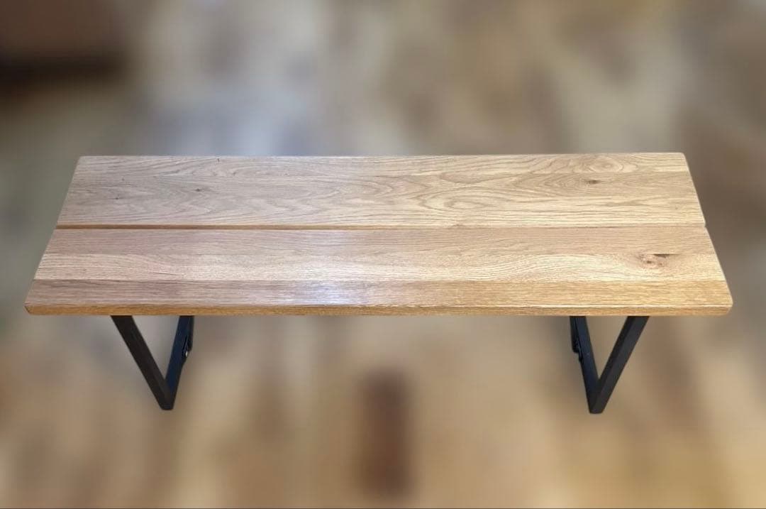 ☆値下げ☆ダイニングベンチ　オーク材　長椅子