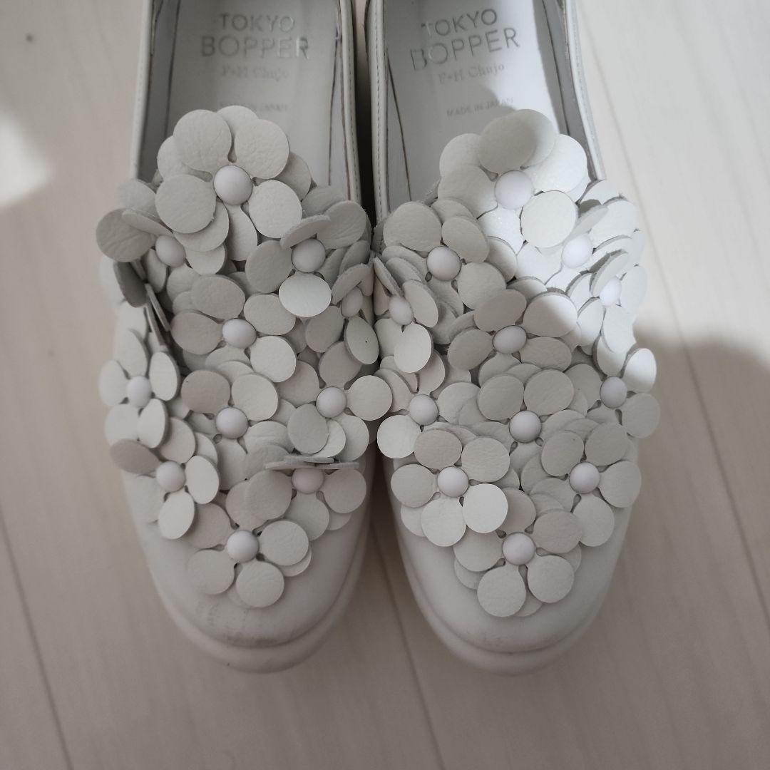 TOKYO BOPPER No.816 フラワー スリッポン 24.5cm 39