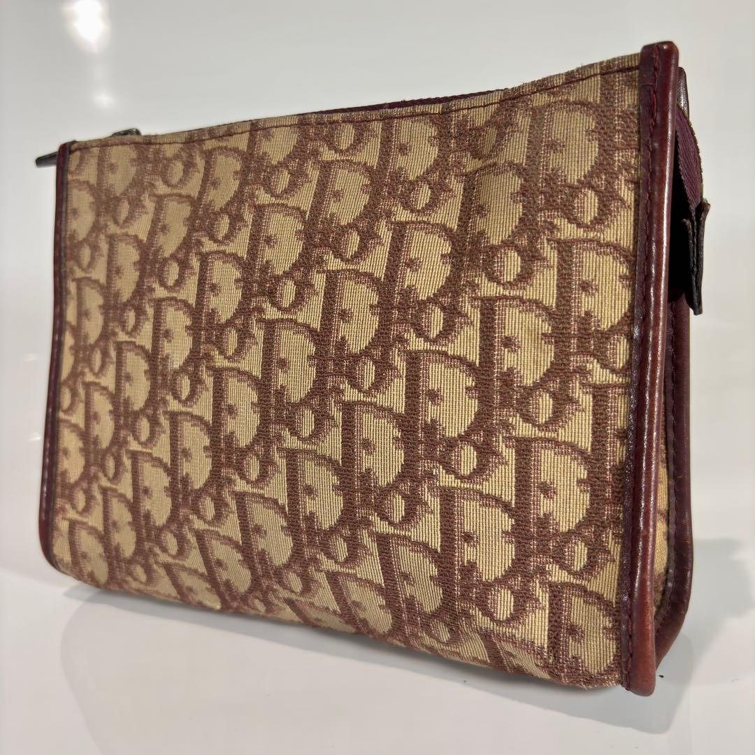 DIOR ディオール クラッチ セカンドバッグ トロッター柄 オブリーク