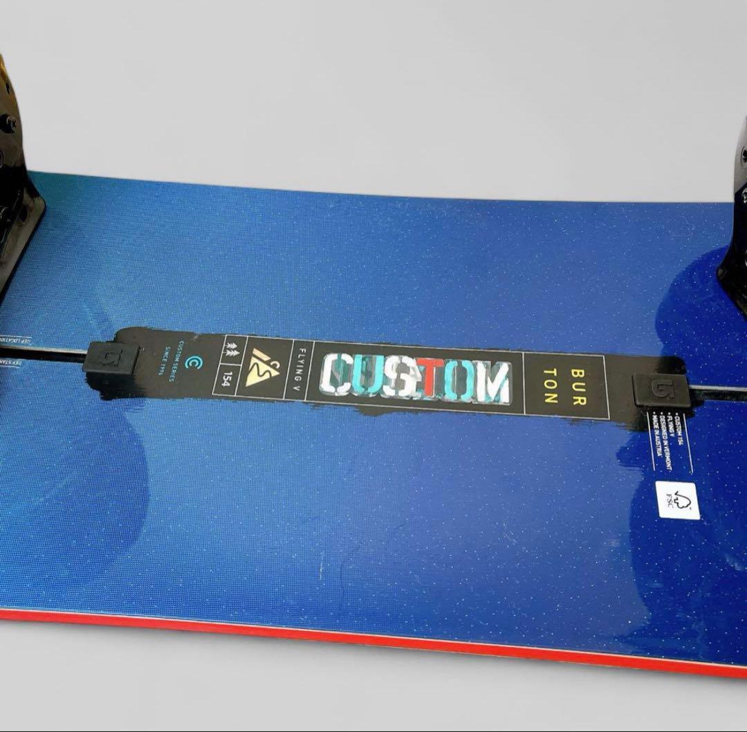 【美品】BURTON CUSTOM 154cm バートン スノーボード3点セット