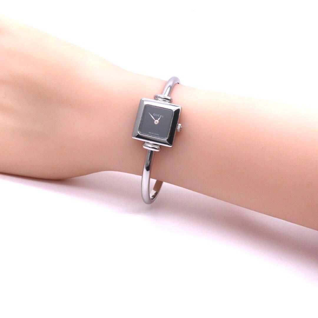 ☆極美品 1900L GUCCI グッチ 時計 ブラック レディース