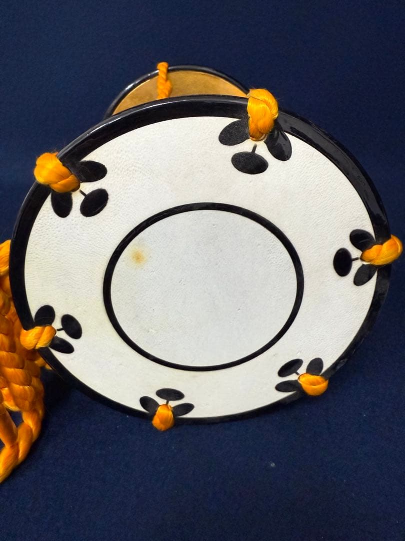 ① 小鼓 太鼓 蒔絵 金彩 雅楽 能楽 和楽器 打楽器 古玩 旧家 蔵出 骨董品