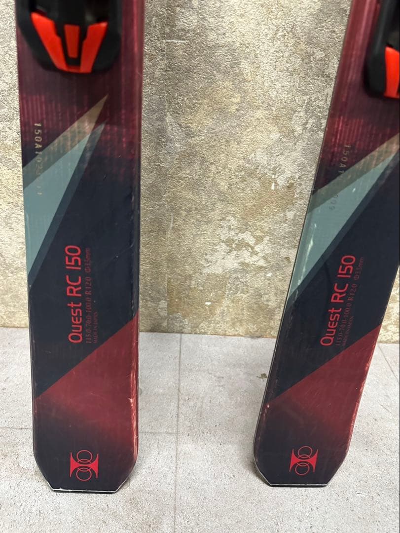 ㊲Hart ハート QUEST RC 150 スキー板 150cm