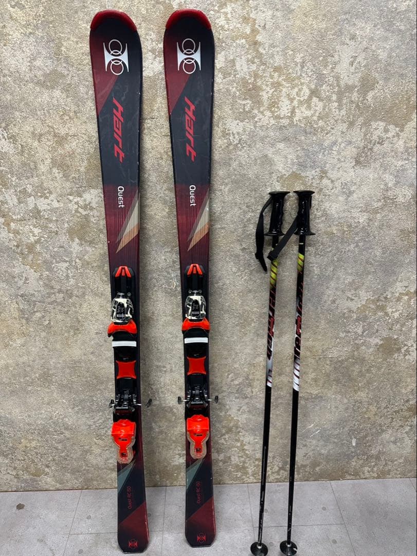 ㊲Hart ハート QUEST RC 150 スキー板 150cm