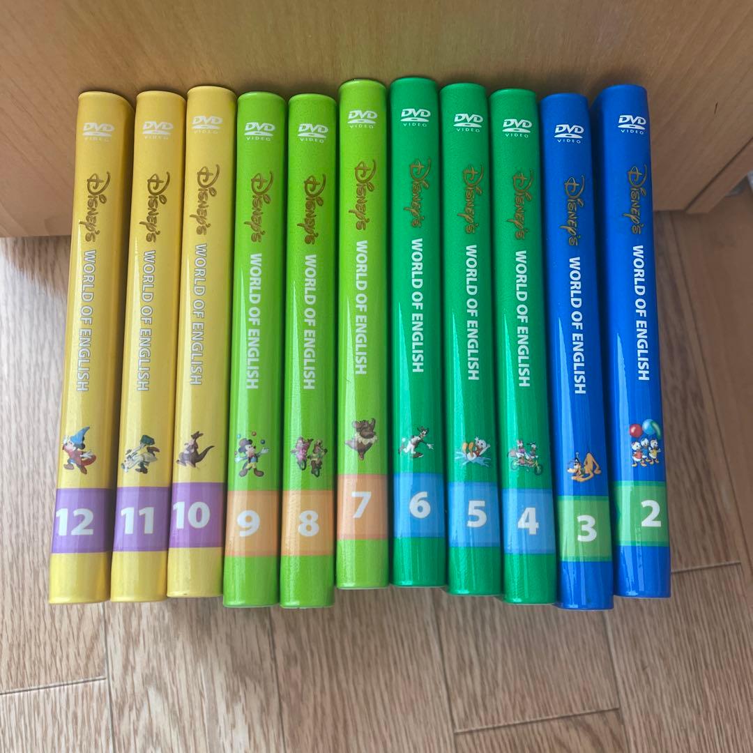 キッズ・ファミリー Disney WORLD OF ENGLISH DVD 2-12
