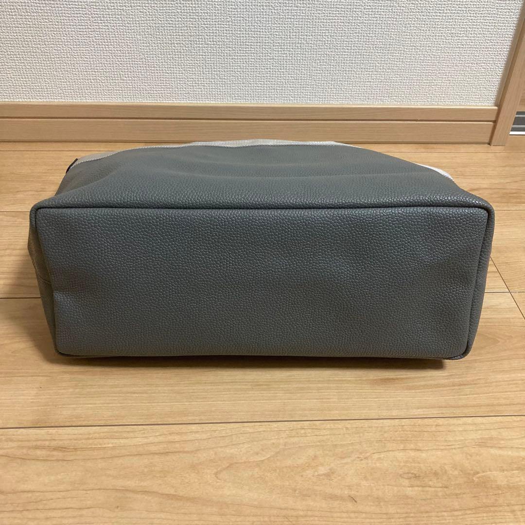 エルベシャプリエ◉705GP◉スクエアトートL◉グラニ×シルバー