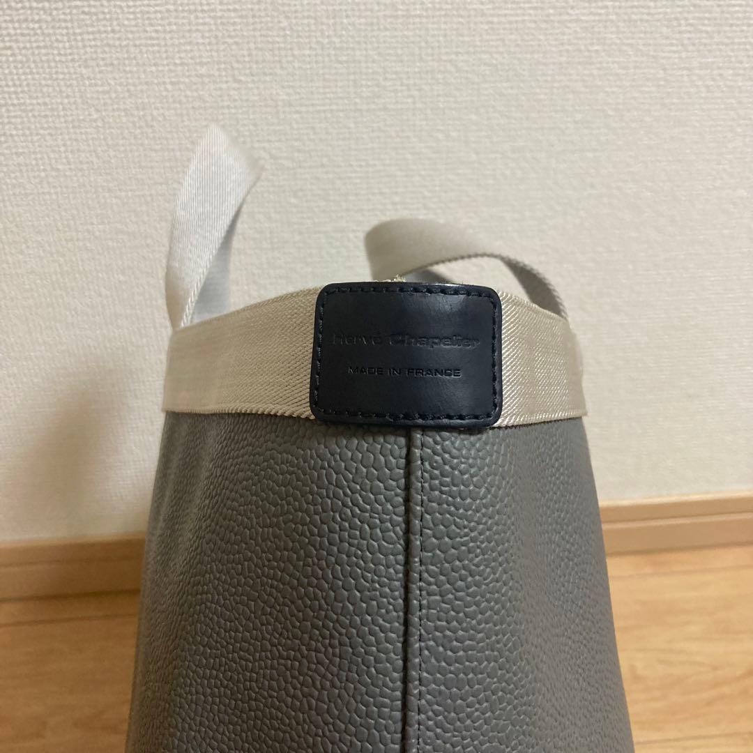 エルベシャプリエ◉705GP◉スクエアトートL◉グラニ×シルバー