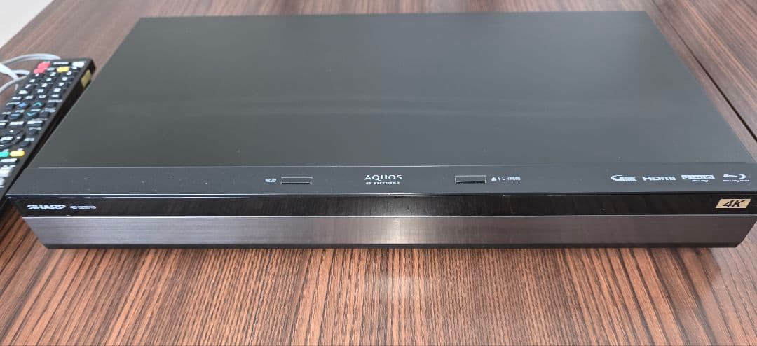 ト*ト様 AQUOS 4Kブルーレイレコーダー 2TB 3番組同時録画 4B-C