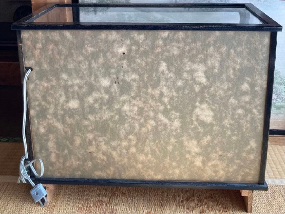 昭和レトロ 木目込雛人形 オルゴール・ガラスケース付 1950年代 保管用箱あり