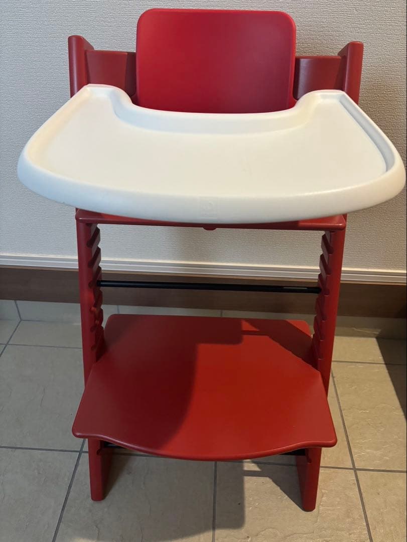 ストッケ　トリップトラップ　ベビーセット　テーブル付き