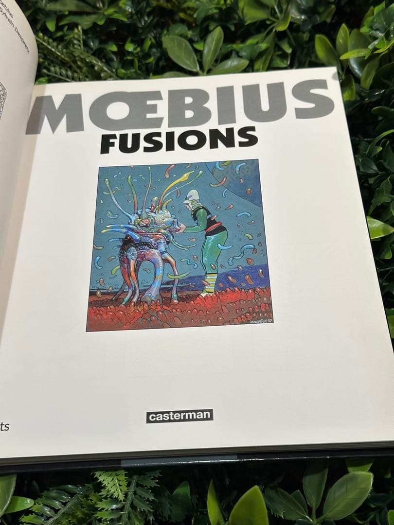 MOEBIUS FUSIONS メビウス 画集 洋書 Casterman