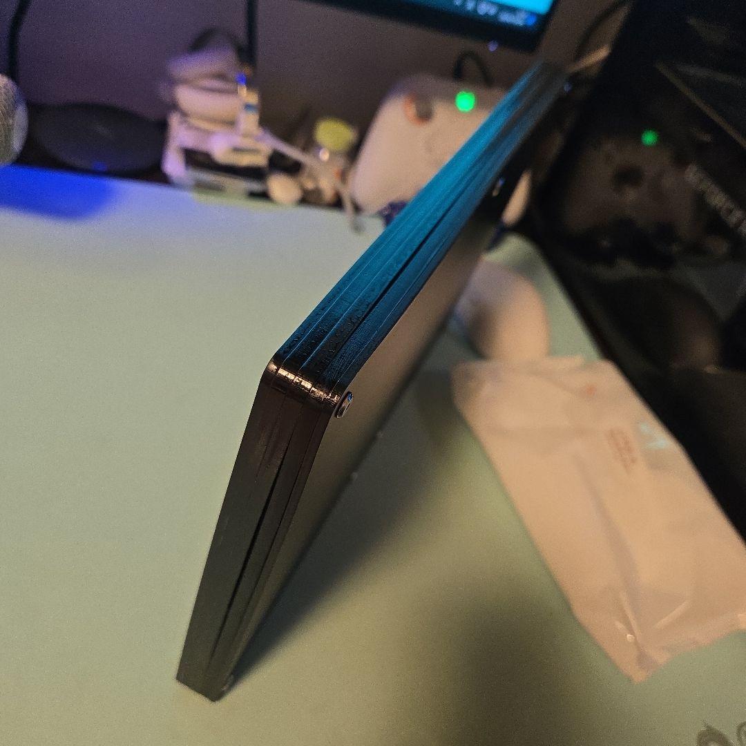 FightBox B1-PC-B-B超薄型 レバーレス アケコン ボタン改造済み