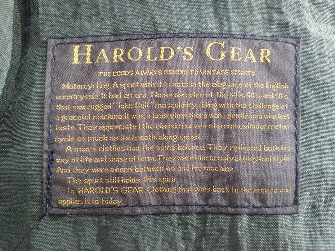 【送料込】Fサイズ 革ベスト 名品 牛革でも羊革の様に柔らか ハロルズギア