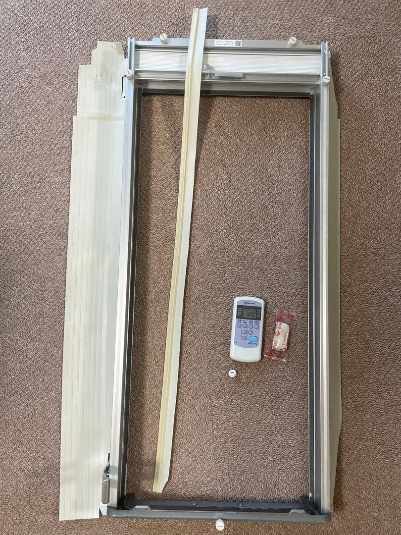 CW-1625R 窓用エアコン 冷房専用タイプ 4～7畳 リモコン付き