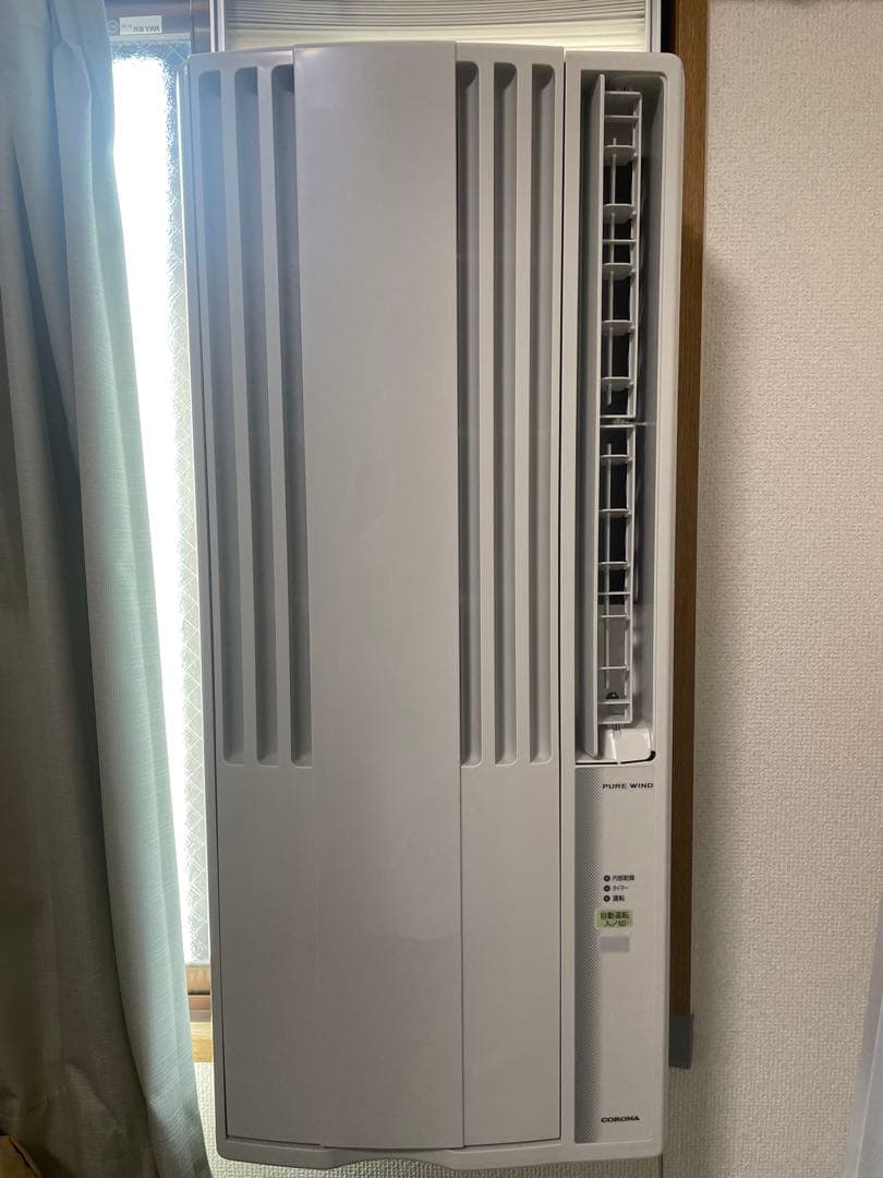 CW-1625R 窓用エアコン 冷房専用タイプ 4～7畳 リモコン付き
