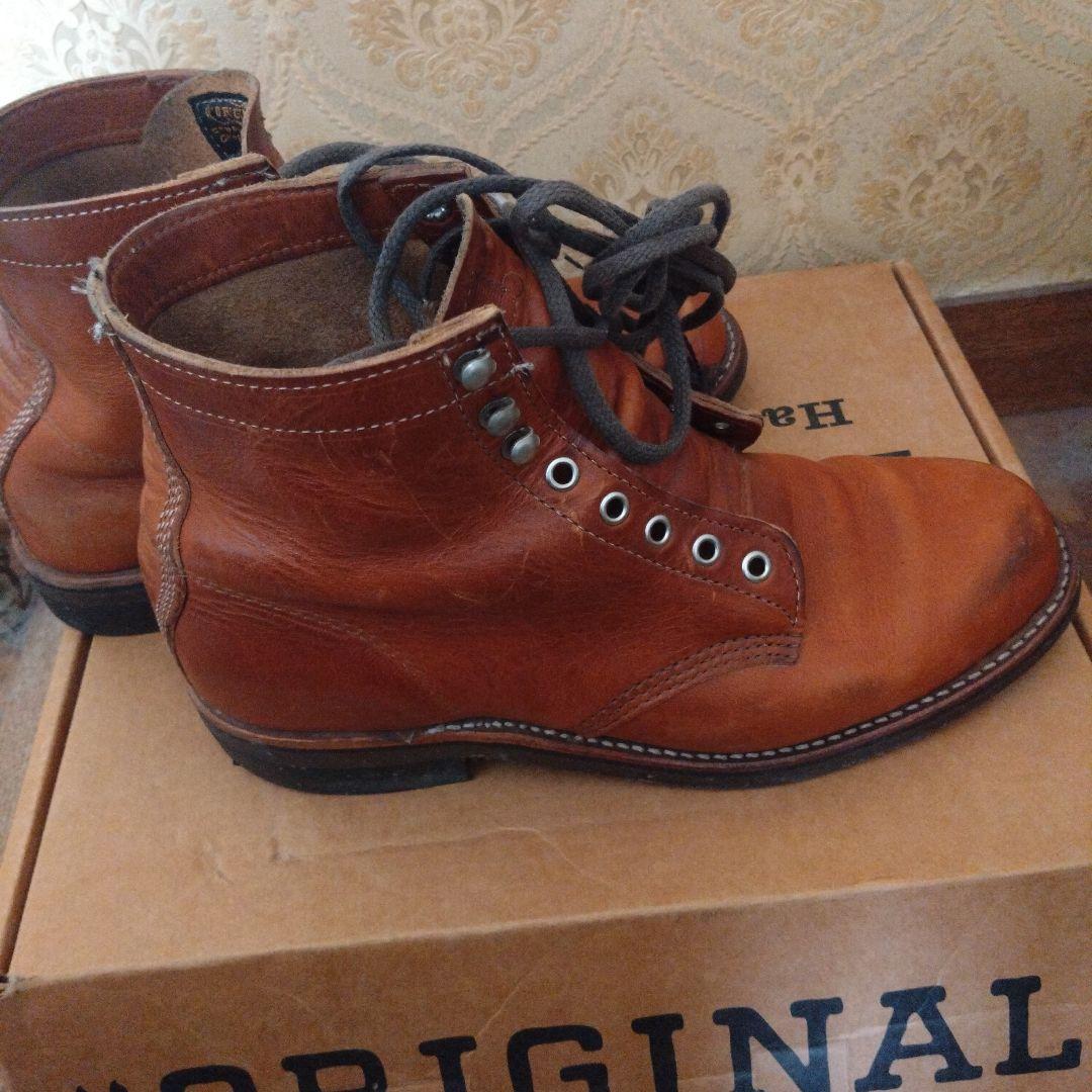 早い者勝ちCHIPPEWA US10ブラウン4353TAN レザー ワークブーツ
